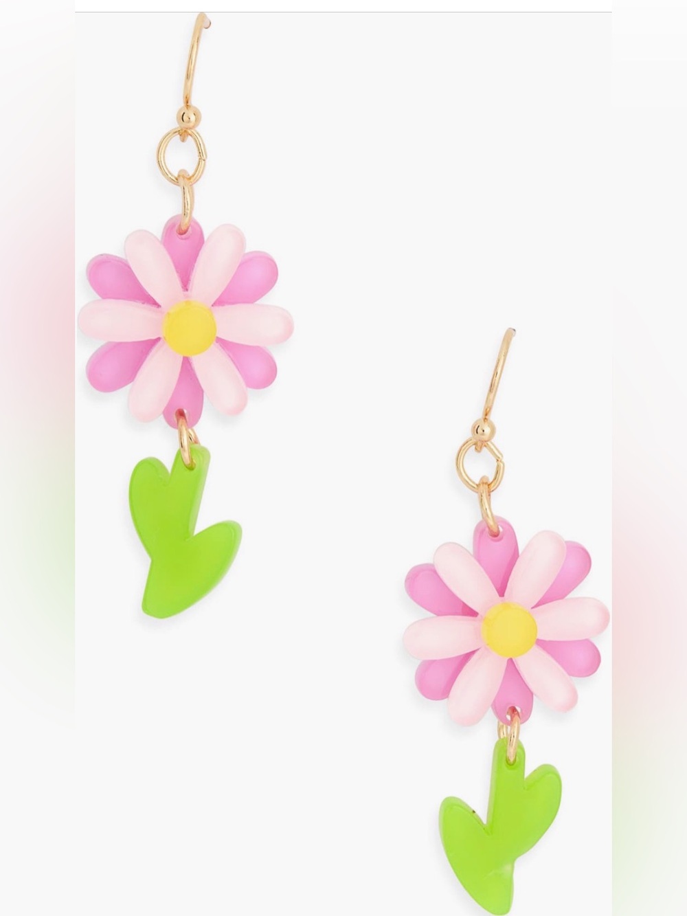 Leith Spring Daisy Drop Earrings